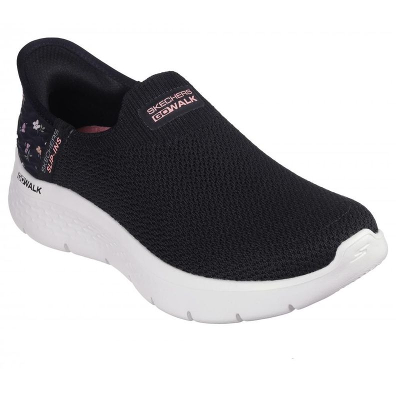 Zapatilla Mujer Go Walk Flex Sunset Rose Negro Skechers-4