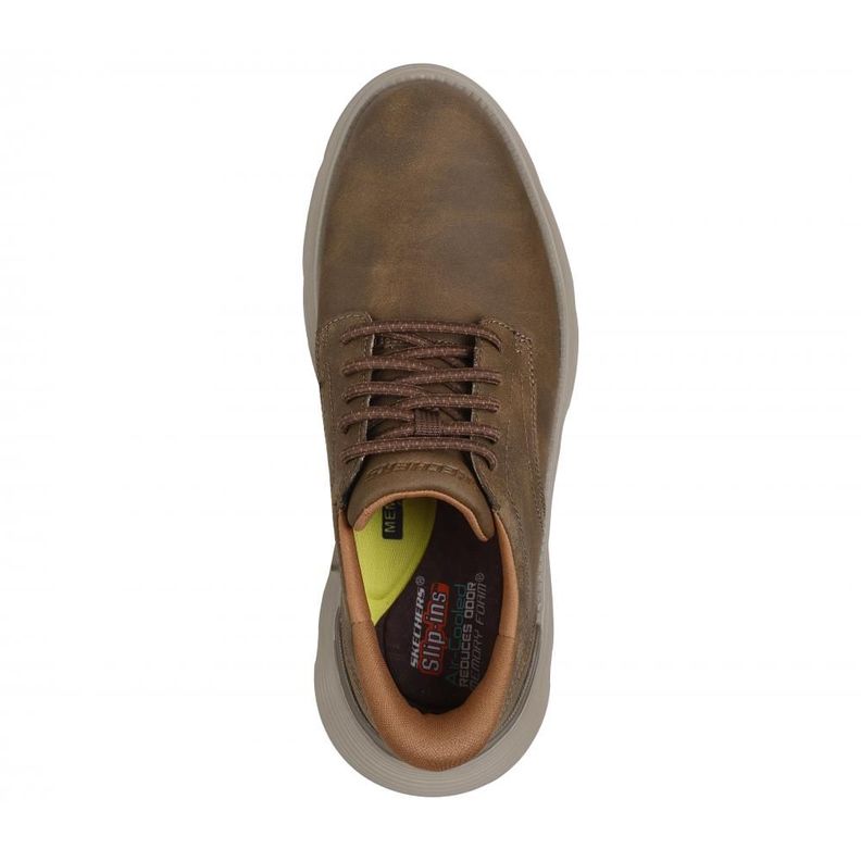 Zapato Hombre Garza Duran Beige Skechers-1