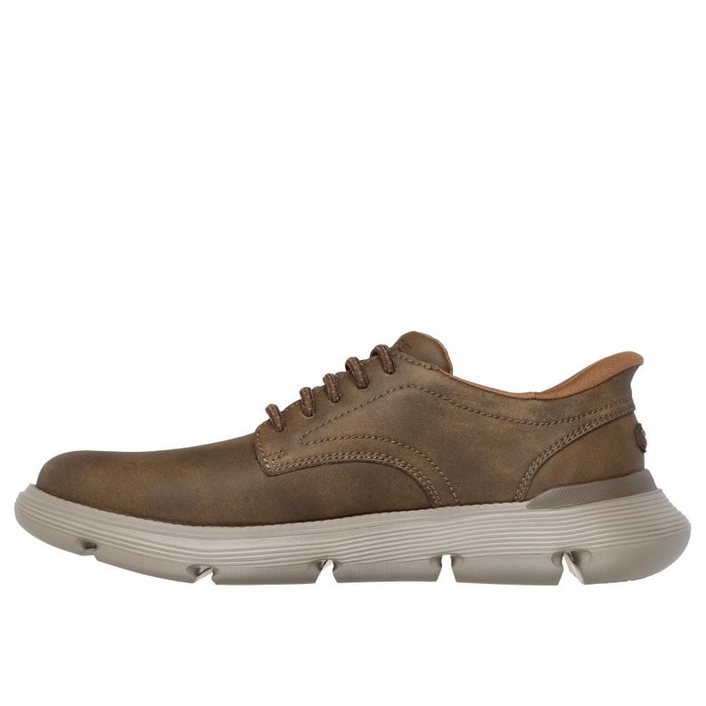 Zapato Hombre Garza Duran Beige Skechers-3