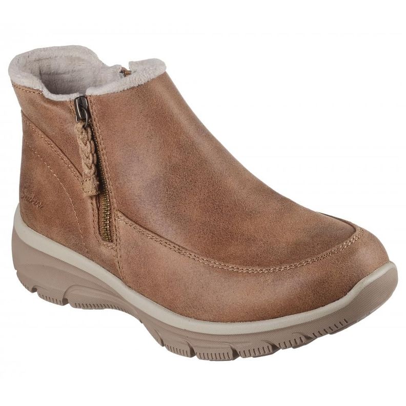 Botines Mujer Easy Going Into Fall Café Skechers-5