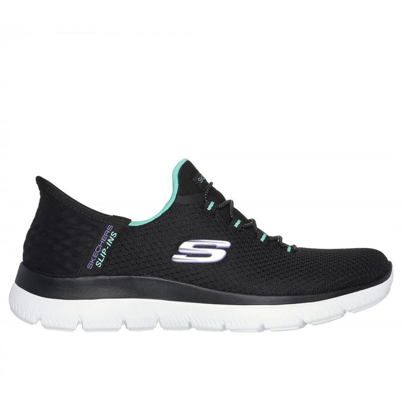 Zapatilla Mujer Skechers Slip-ins: Summits Diamond Negra-0