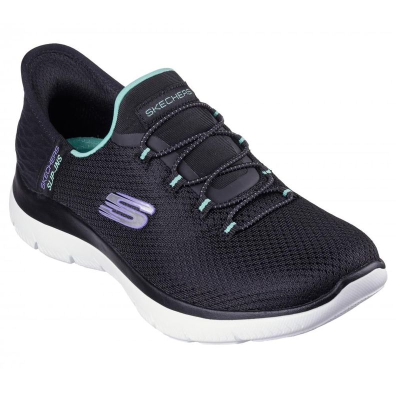 Zapatilla Mujer Skechers Slip-ins: Summits Diamond Negra-4