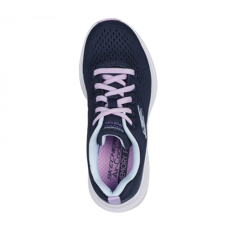 Zapatilla Niña Vapor Foam Brisk Quick Azul Skechers-1