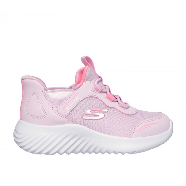 Zapatilla Niña Skechers Slip-ins: Bounder Rosado-0