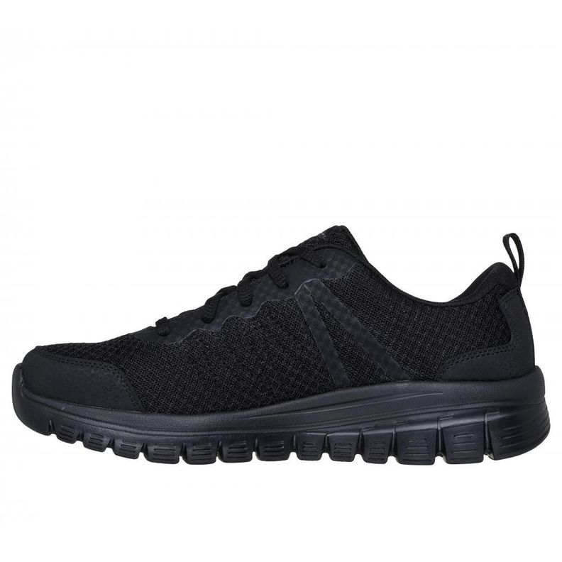 Zapatilla Mujer Graceful Negro Skechers-3