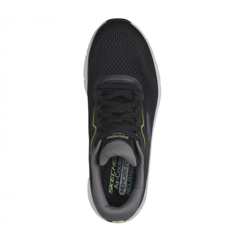 Zapatilla Hombre D'Lux Walker 2.0 Negra Skechers-1