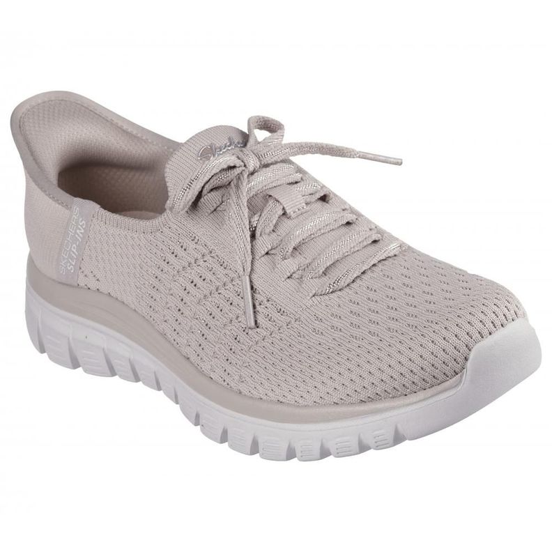Zapatilla Mujer Graceful First Blush Beige Skechers-4