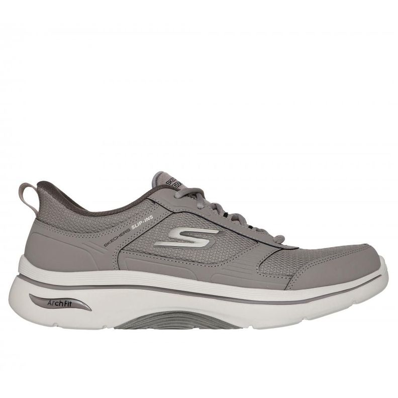 Zapatilla Hombre Go Walk Arch Fit 2.0 Seared Beige Skechers-0