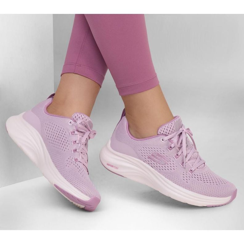 Zapatilla Mujer Vapor Foam Fresh Trend Malva Skechers-1