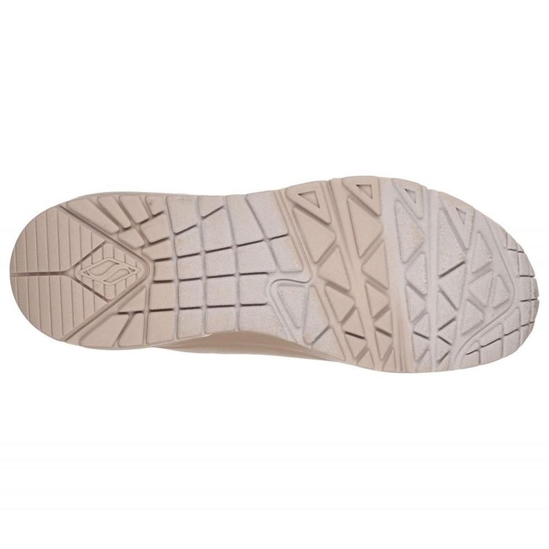 Zapatilla Mujer Uno Stand On Air Beige Skechers-3