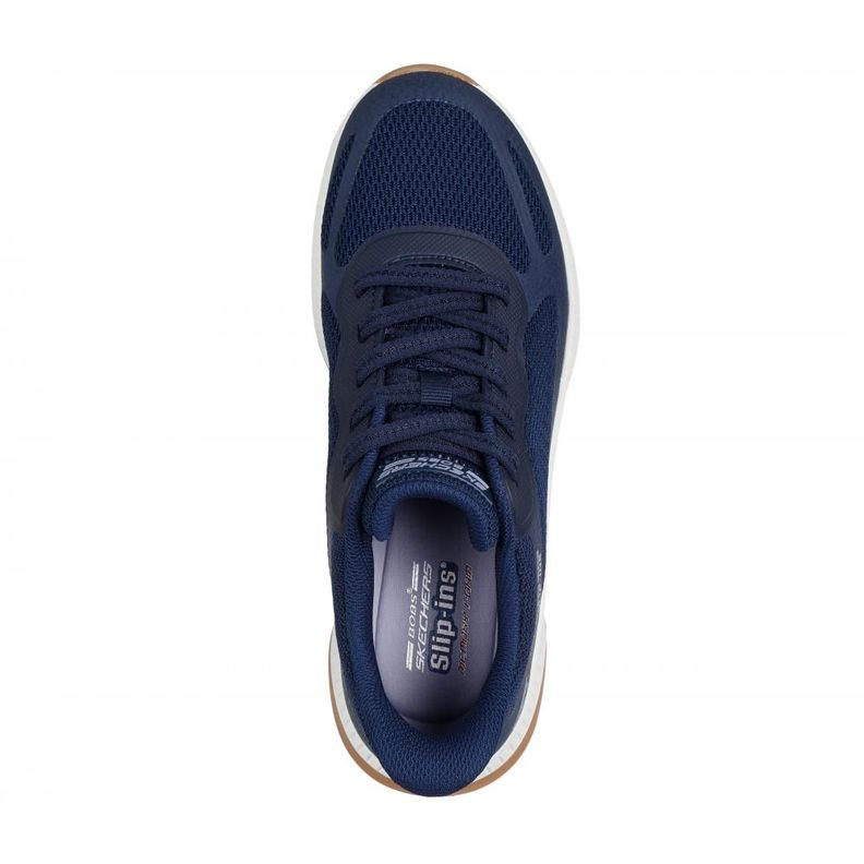 Zapatilla Mujer Bobs Squad 4 Azul Skechers-1