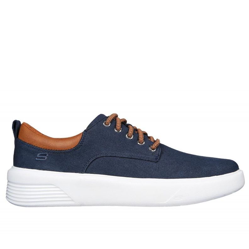 Zapato Hombre Viewson Doriano Azul Skechers-0