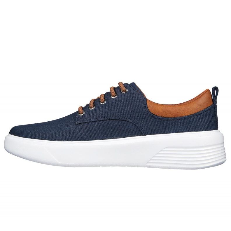 Zapato Hombre Viewson Doriano Azul Skechers-3
