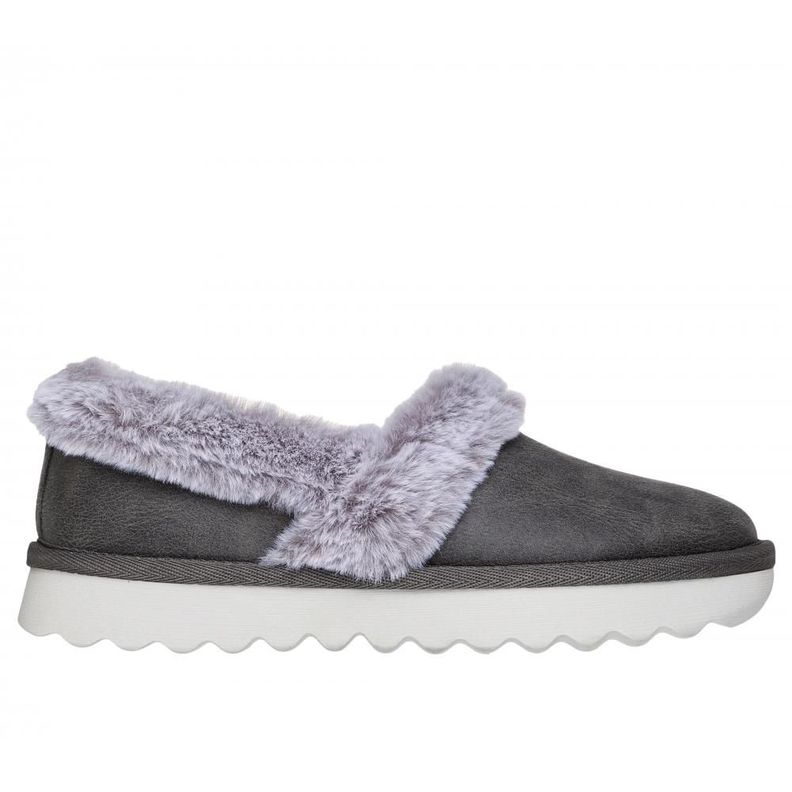 Zapatilla Mujer Cozy Up Gris Skechers-0