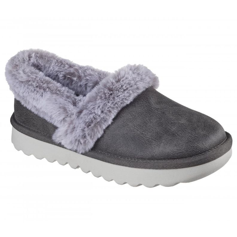 Zapatilla Mujer Cozy Up Gris Skechers-4