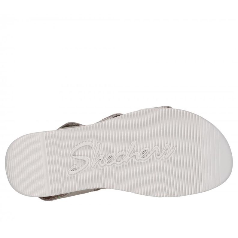 Sandalia Mujer Lifted Comfort Beige Skechers-2