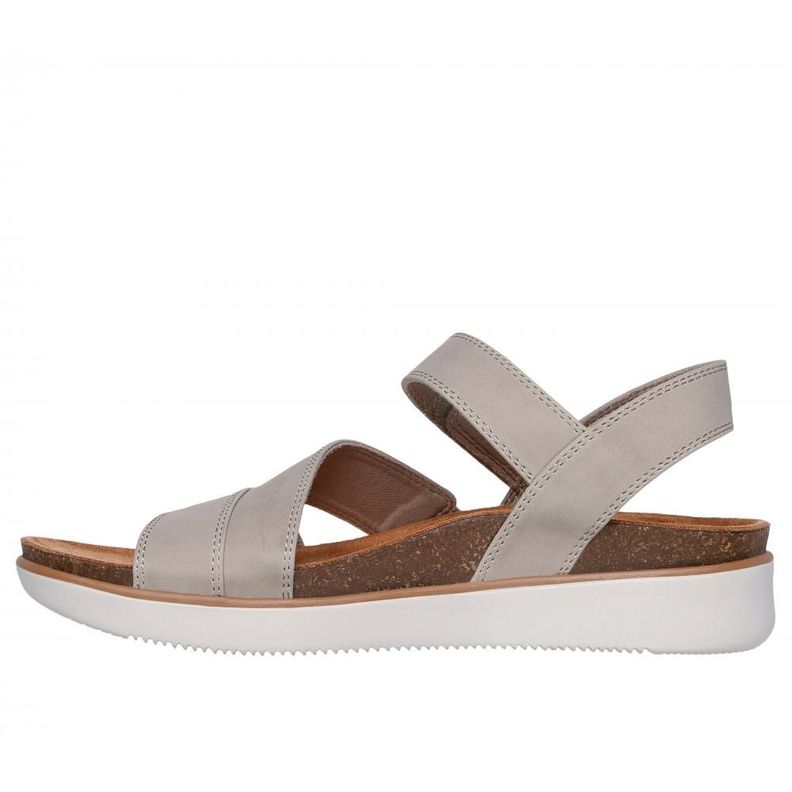 Sandalia Mujer Lifted Comfort Beige Skechers-3