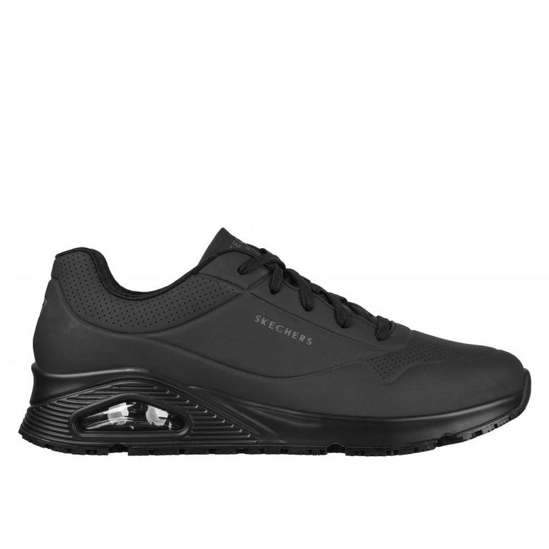 Zapato Hombre Work Uno Sr Sutal SR Negro Skechers-0