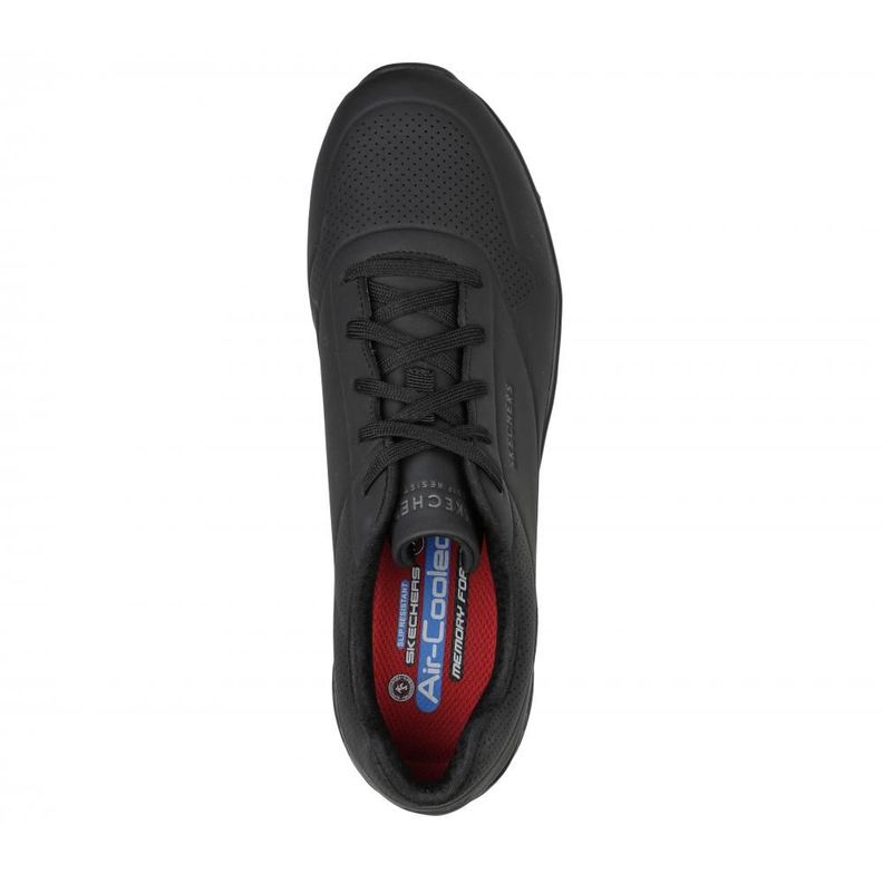 Zapato Hombre Work Uno Sr Sutal SR Negro Skechers-1