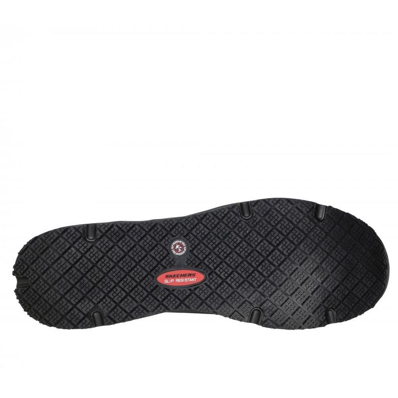 Zapato Hombre Work Uno Sr Sutal SR Negro Skechers-2