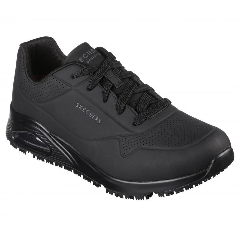 Zapato Hombre Work Uno Sr Sutal SR Negro Skechers-4