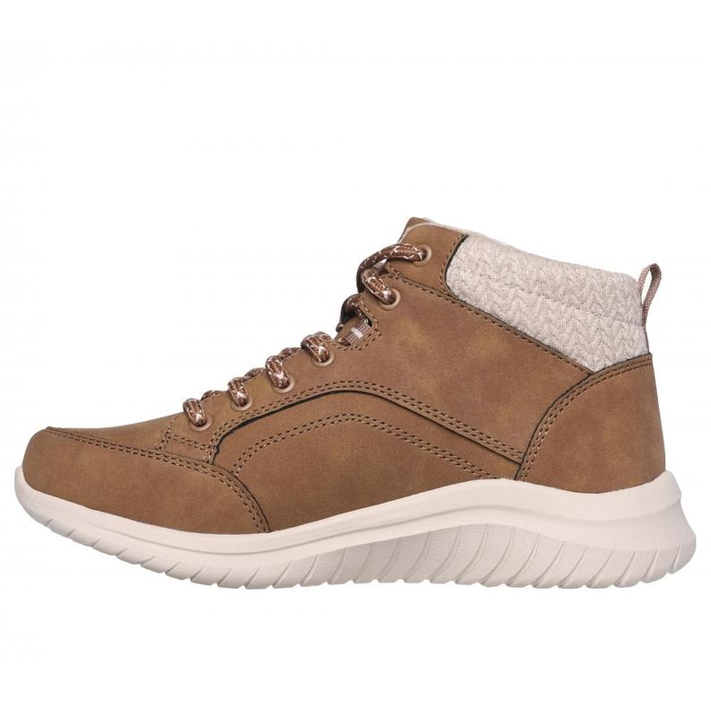 Botín Mujer Ultra Flex 2.0 Casual Mix Café Skechers-4