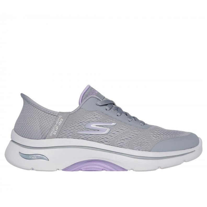 Zapatilla Mujer Skechers Slip-ins: Go Walk Arch Fit 2.0 Gris-0