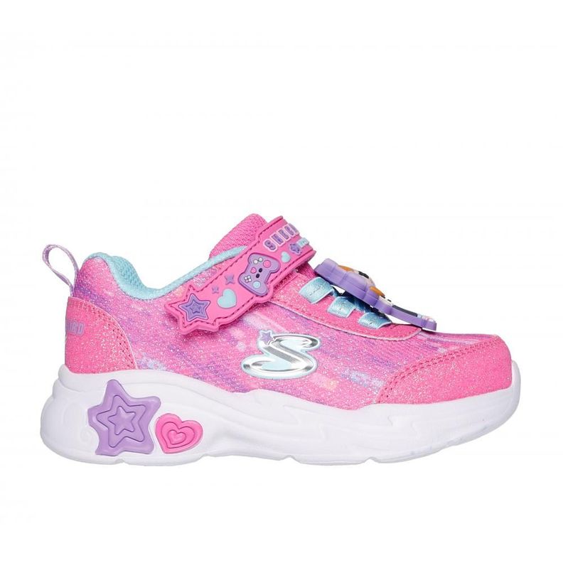 Zapatilla Niña Snuggle Sneaks Skech Squad Rosado MTSkechers-0