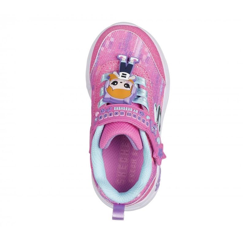 Zapatilla Niña Snuggle Sneaks Skech Squad Rosado MTSkechers-1