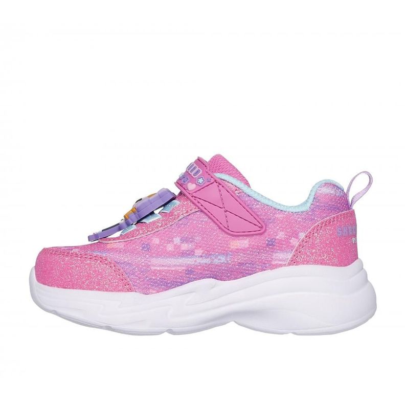 Zapatilla Niña Snuggle Sneaks Skech Squad Rosado MTSkechers-3