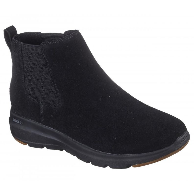 Botín Mujer Glacial Ultra Negro Skechers-4
