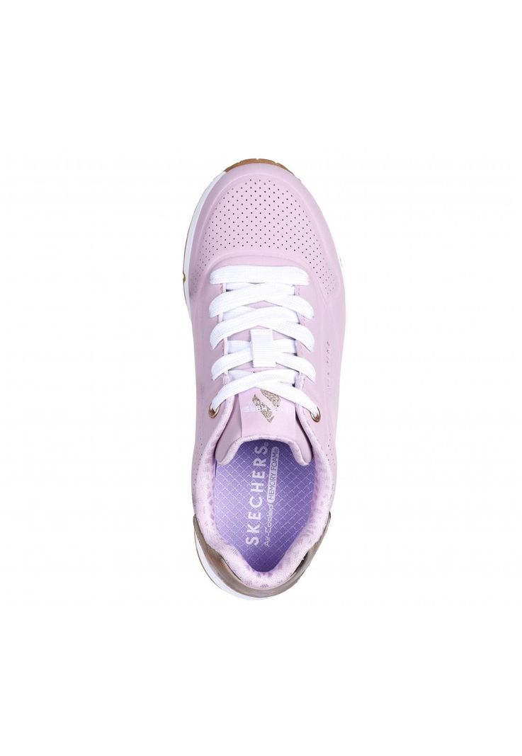 Zapatilla Niña Uno Gen1 Shimmer Away Rosado Skechers-1