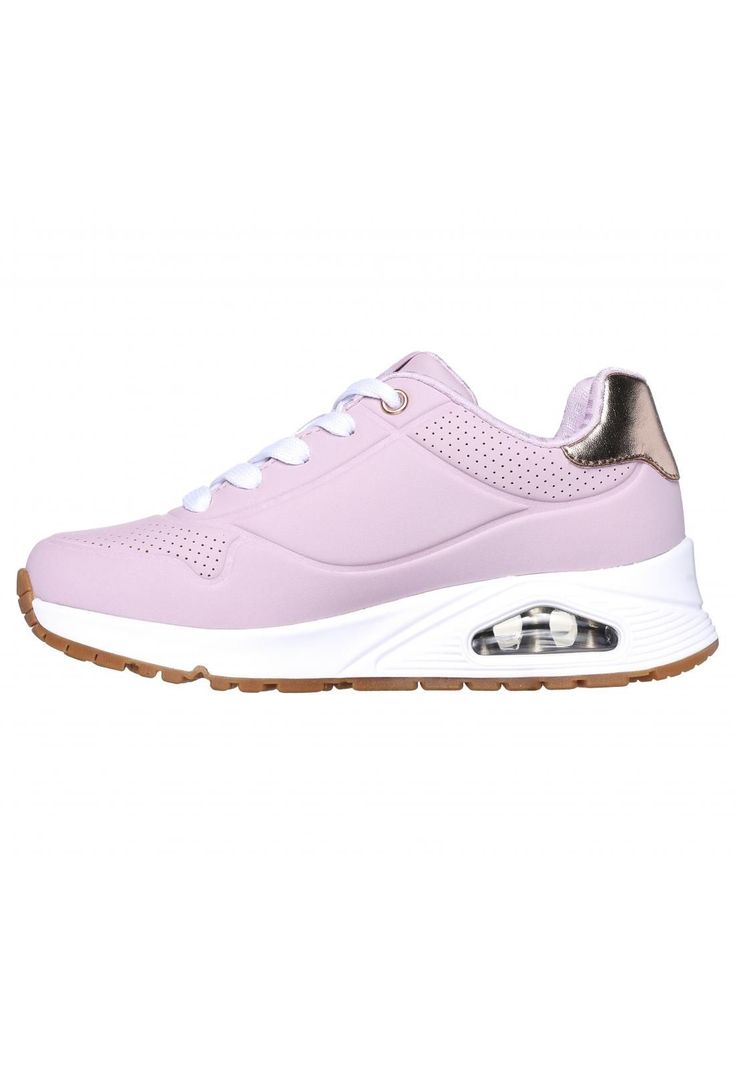 Zapatilla Niña Uno Gen1 Shimmer Away Rosado Skechers-3