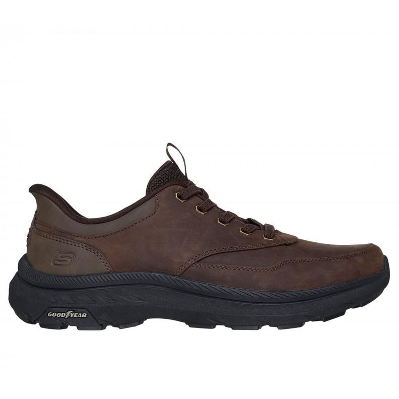 Zapato Hombre Pollard Café Skechers-0