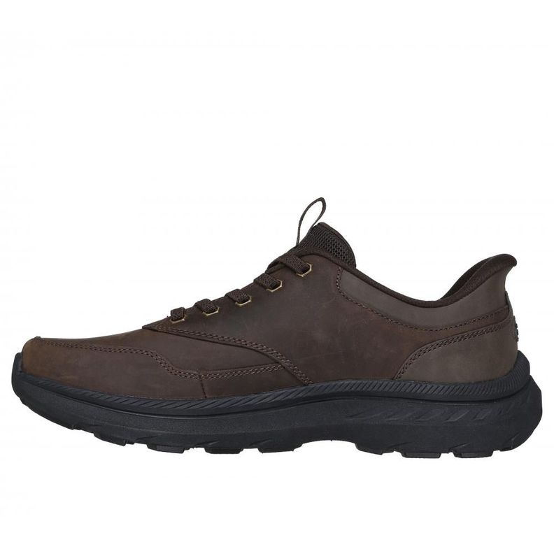 Zapato Hombre Pollard Café Skechers-3