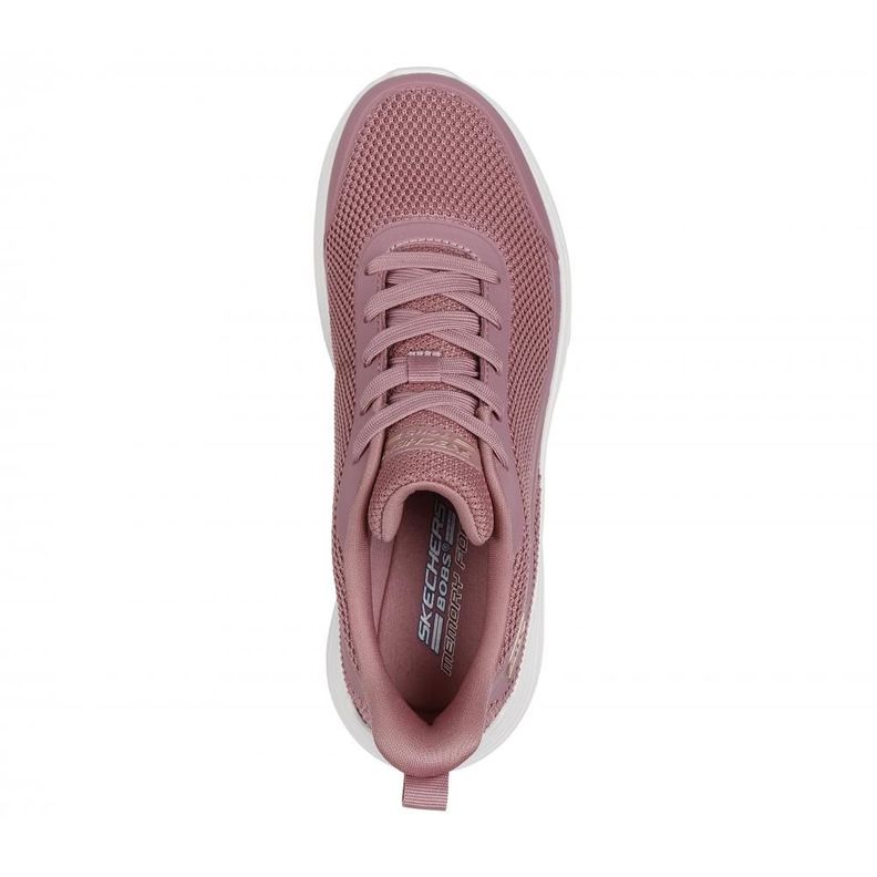 Zapatilla Mujer Bobs Squad Waves Still Wading Rosado Skechers-1