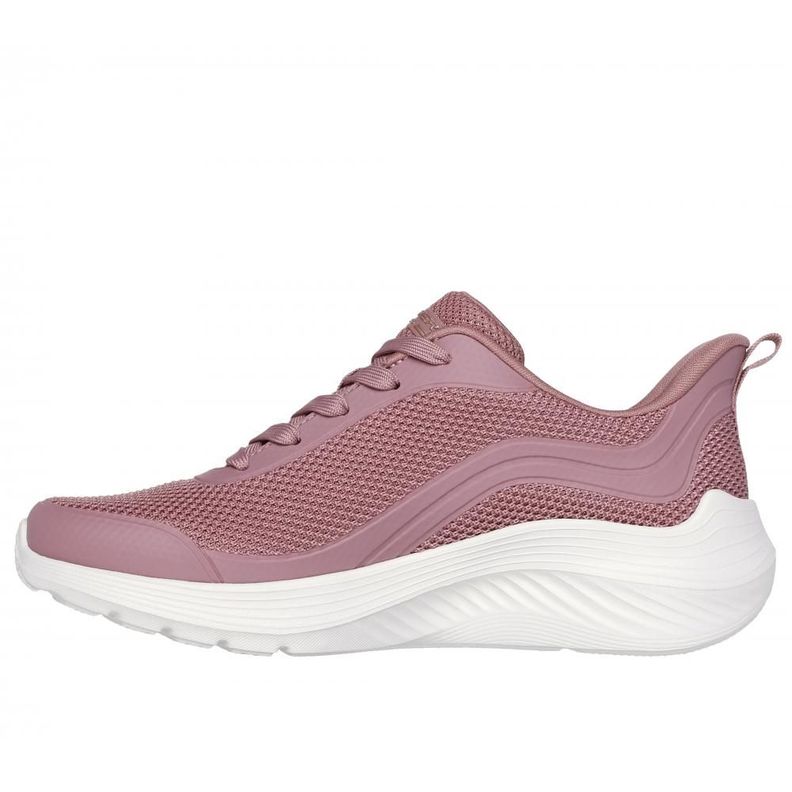 Zapatilla Mujer Bobs Squad Waves Still Wading Rosado Skechers-3