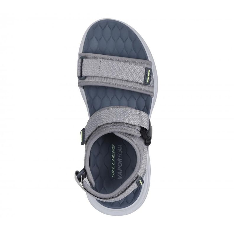 Sandalia Hombre Vapor Foam Sandal Trayzo Gris Skechers-1