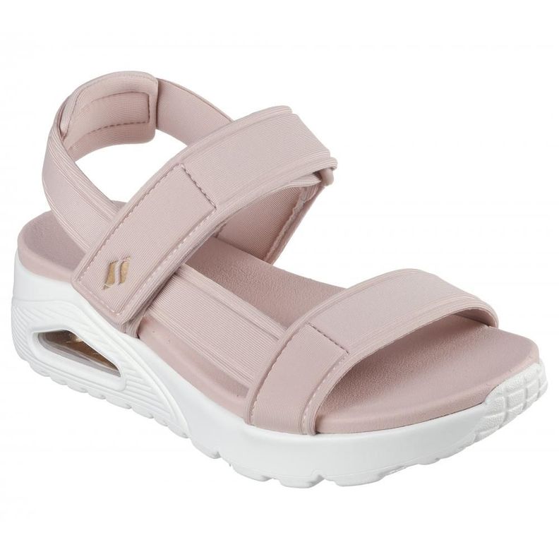 Sandalia Mujer Uno Summer Stand2 Rosado Skechers-4