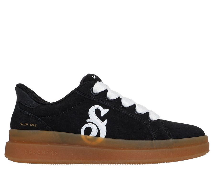 Zapatillas Mujer Slip-ins Courtside C-Girlz Negro Skechers