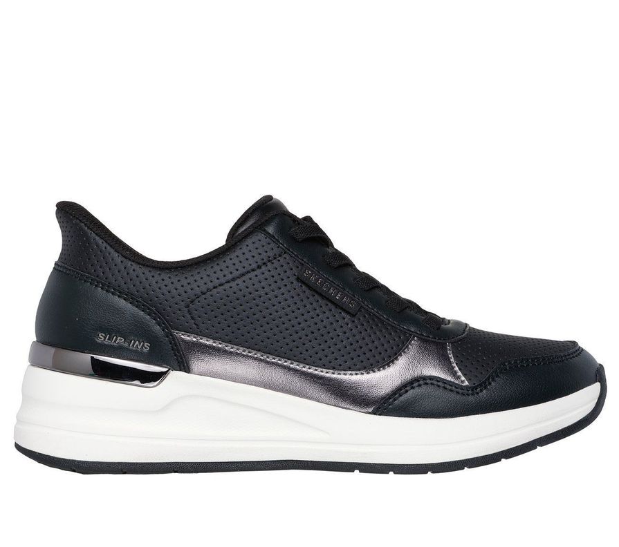 Zapatillas Mujer Slip-ins Billion 2 Top-Tier Negro Skechers