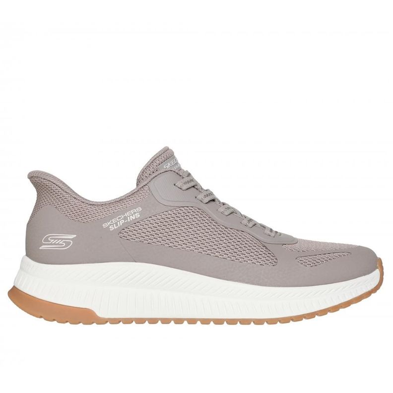 Zapatilla Mujer Bobs Squad 4 Beige Skechers-0