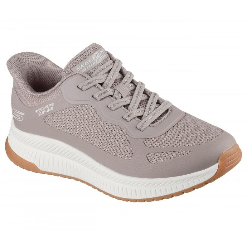 Zapatilla Mujer Bobs Squad 4 Beige Skechers-4