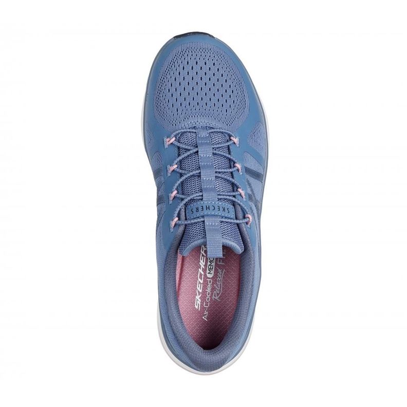 Zapatilla Mujer D'Lux Comfort 2.0 Victory Azul Skechers-1