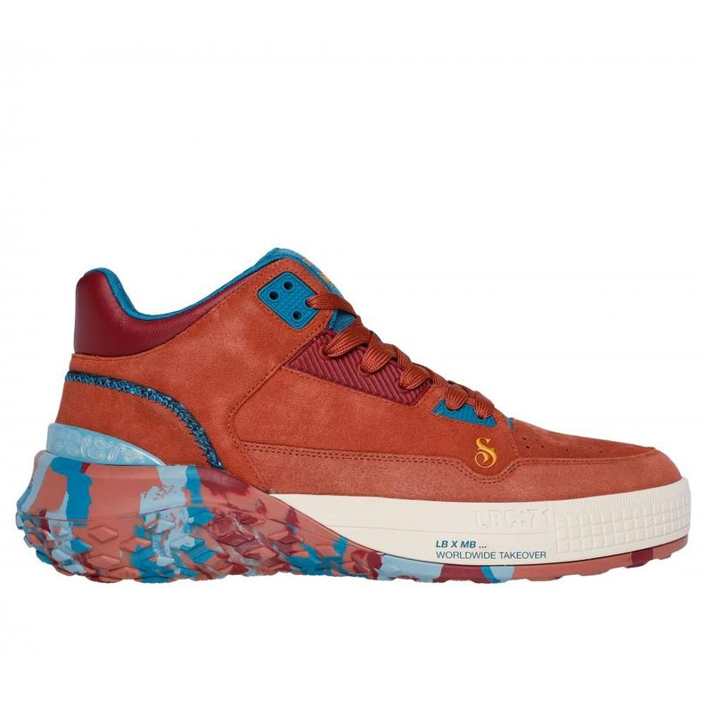 Zapatilla Hombre SizzleBuckets Blazed Trails Rojo Skechers-0