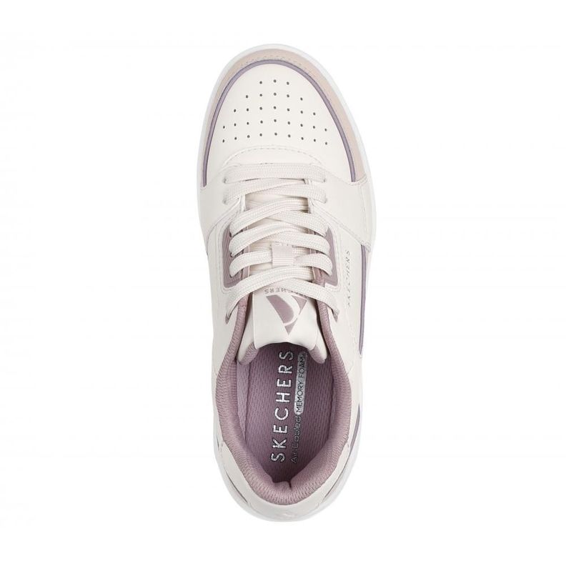 Zapatilla Mujer Uno Court Courted Style Rosado Skechers-1