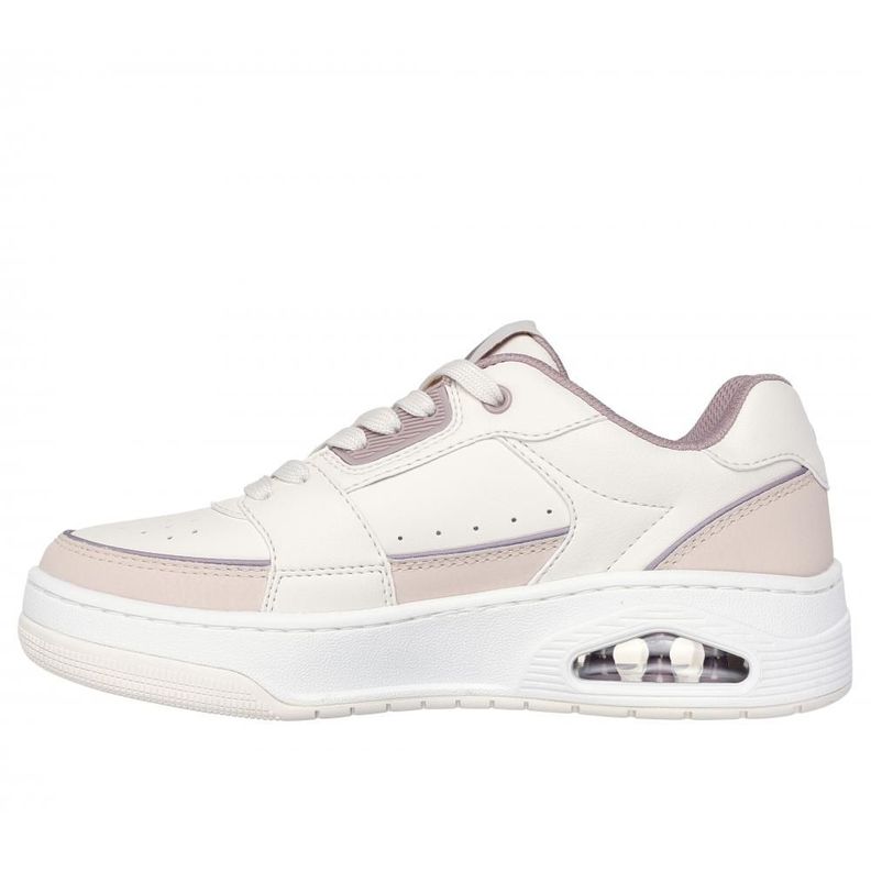 Zapatilla Mujer Uno Court Courted Style Rosado Skechers-3