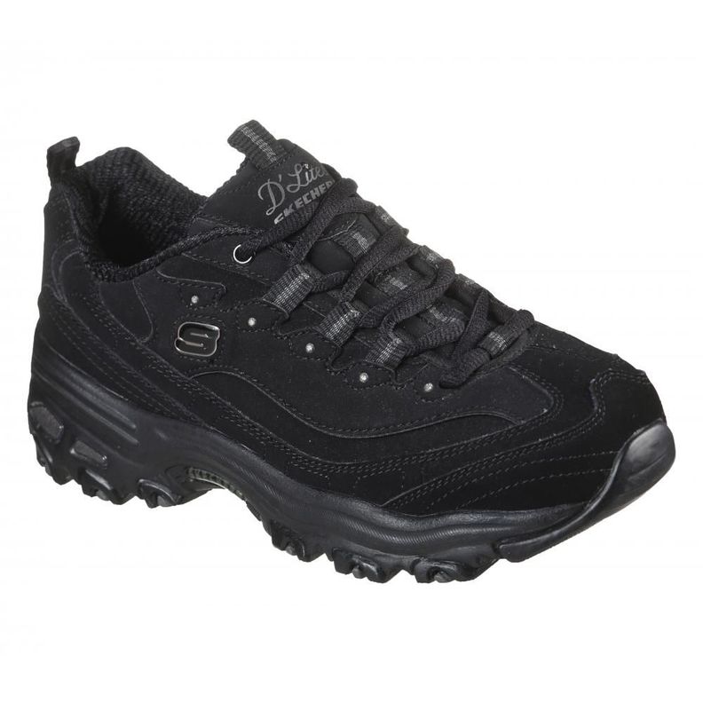 Zapatilla Mujer D'Lites Play On Negra Skechers-5