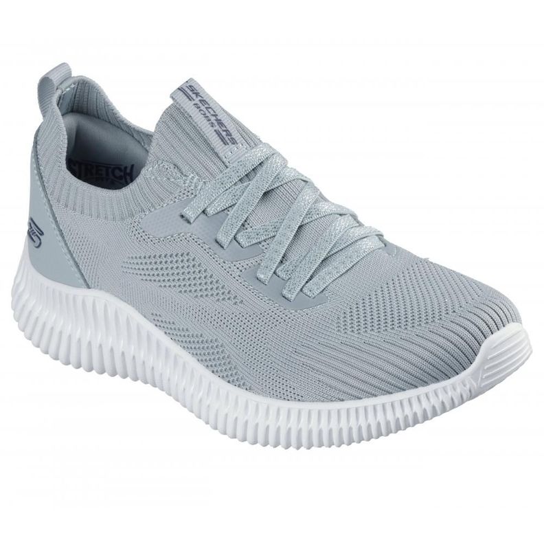 Zapatilla Mujer Bobs Geo Lite Celeste Skechers-4