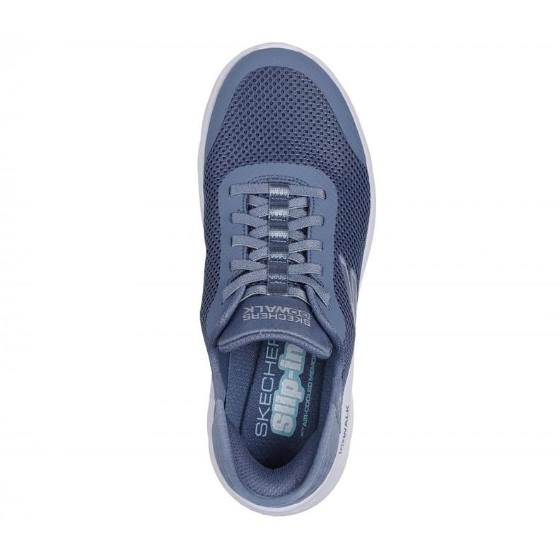 Zapatilla Mujer Go Walk Flex Grand Entry Azul Skechers-1